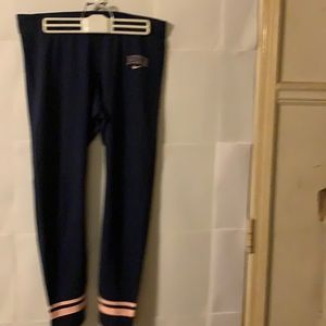 Nike navy blue and pink leggings